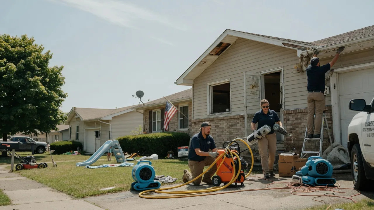 Water Damage Restoration in Fults, IL near me